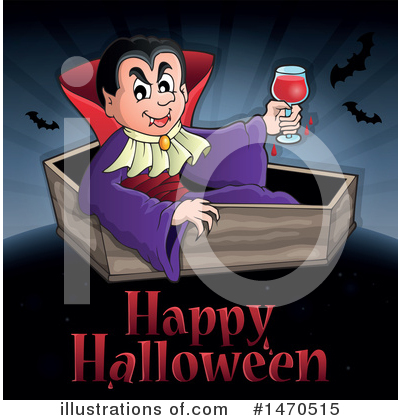 Royalty-Free (RF) Vampire Clipart Illustration by visekart - Stock Sample #1470515