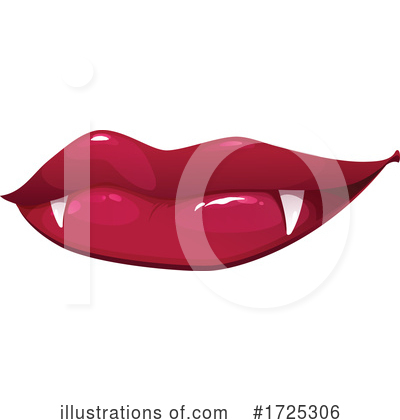 Lips Clipart #1725306 by Vector Tradition SM
