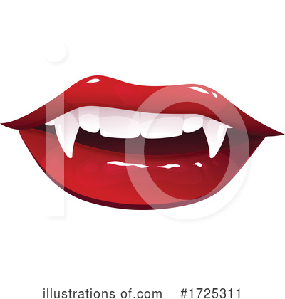 Lips Clipart #1725311 by Vector Tradition SM