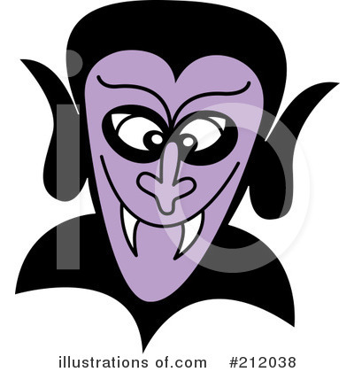Royalty-Free (RF) Vampire Clipart Illustration by Zooco - Stock Sample #212038