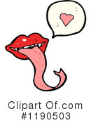 Vampire Lips Clipart #1190503 by lineartestpilot