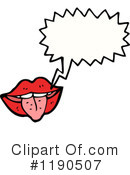 Vampire Lips Clipart #1190507 by lineartestpilot