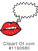 Vampire Lips Clipart #1190680 by lineartestpilot