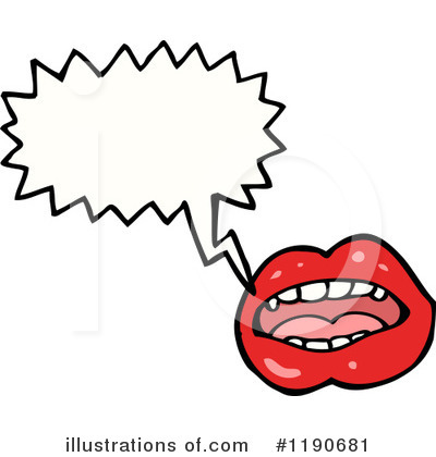 Royalty-Free (RF) Vampire Lips Clipart Illustration by lineartestpilot - Stock Sample #1190681