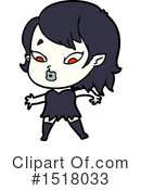 Vampiress Clipart #1518033 by lineartestpilot