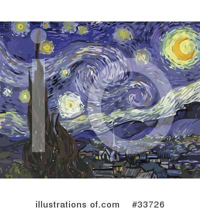 Van Gogh Clipart #33726 by JVPD