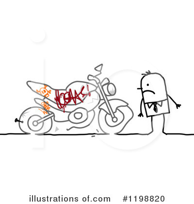Royalty-Free (RF) Vandalism Clipart Illustration by NL shop - Stock Sample #1198820