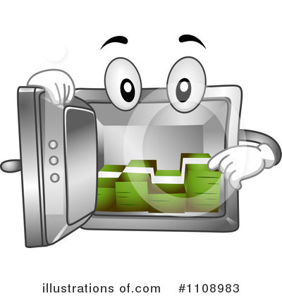 Royalty-Free (RF) Vault Clipart Illustration by BNP Design Studio - Stock Sample #1108983