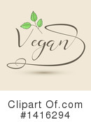 Vegan Clipart #1416294 by KJ Pargeter
