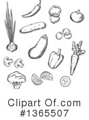 Vegetable Clipart #1365507 by Vector Tradition SM