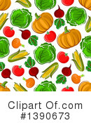Vegetable Clipart #1390673 by Vector Tradition SM