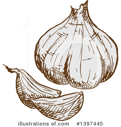 Royalty-Free (RF) Vegetable Clipart Illustration by Vector Tradition SM - Stock Sample #1397445