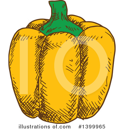 Royalty-Free (RF) Vegetable Clipart Illustration by Vector Tradition SM - Stock Sample #1399965