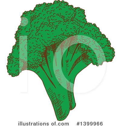 Royalty-Free (RF) Vegetable Clipart Illustration by Vector Tradition SM - Stock Sample #1399966