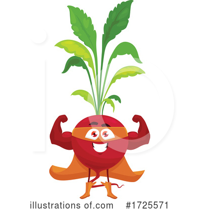 Beet Clipart #1725571 by Vector Tradition SM