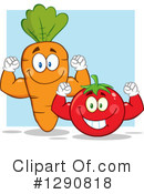 Vegetables Clipart #1290818 by Hit Toon