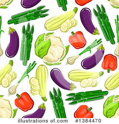 Royalty-Free (RF) Vegetables Clipart Illustration by Vector Tradition SM - Stock Sample #1384470