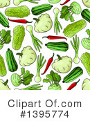Vegetables Clipart #1395774 by Vector Tradition SM