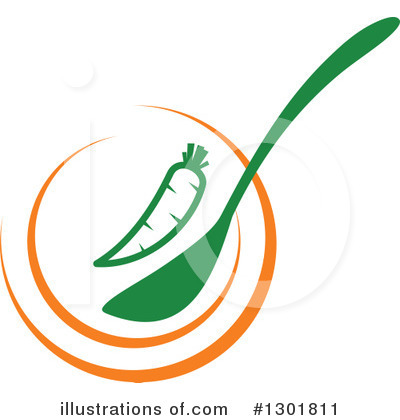 Carrot Clipart #1301811 by Vector Tradition SM