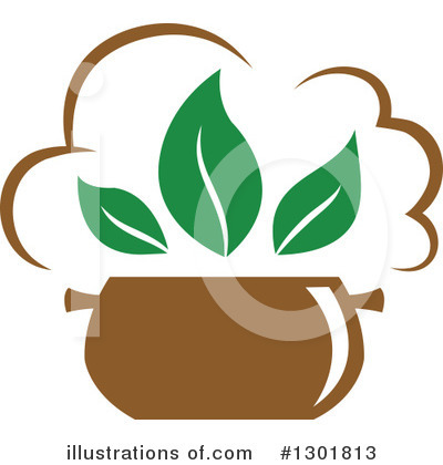 Pot Clipart #1301813 by Vector Tradition SM