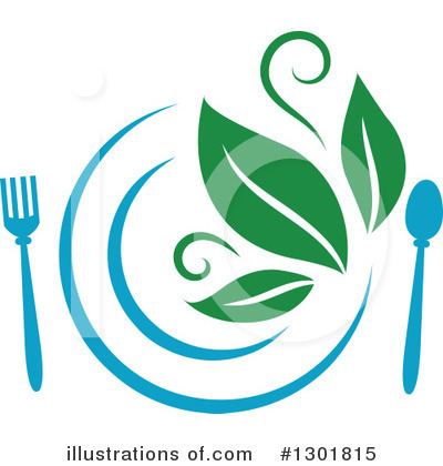 Silverware Clipart #1301815 by Vector Tradition SM