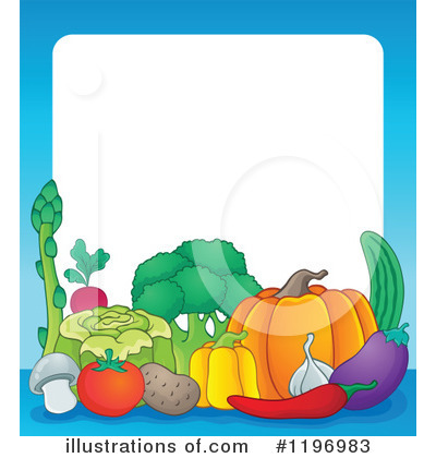 Veggies Clipart #1196983 by visekart