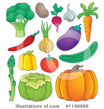 Carrot Clipart #1196990 by visekart