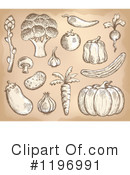 Veggies Clipart #1196991 by visekart