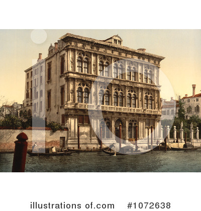 Royalty-Free (RF) Venice Clipart Illustration by JVPD - Stock Sample #1072638