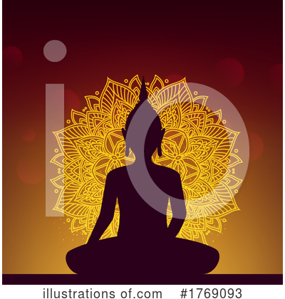 Buddhism Clipart #1769093 by Vector Tradition SM