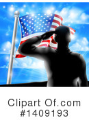Veteran Clipart #1409193 by AtStockIllustration