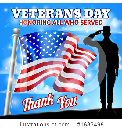 Veterans Day Clipart #1633498 by AtStockIllustration