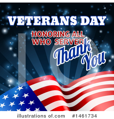 Veterans Day Clipart #1461734 by AtStockIllustration
