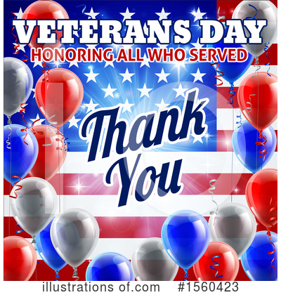 Royalty-Free (RF) Veterans Day Clipart Illustration by AtStockIllustration - Stock Sample #1560423