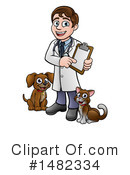 Veterinarian Clipart #1482334 by AtStockIllustration