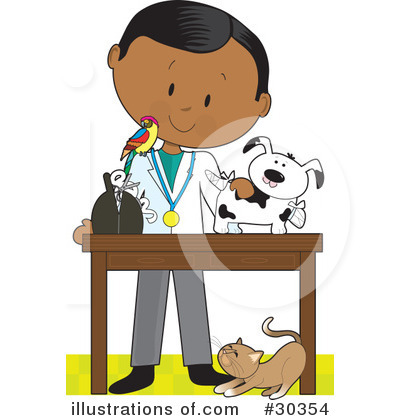 Veterinarian Clipart #30354 by Maria Bell