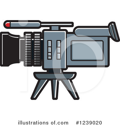 Camcorders Clipart #1239020 by Lal Perera