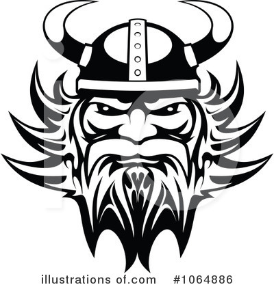 Viking Clipart #1064886 by Vector Tradition SM