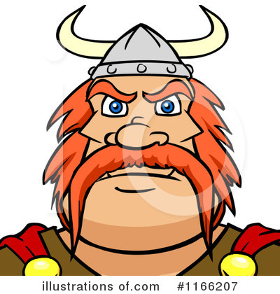 Royalty-Free (RF) Viking Clipart Illustration by Cartoon Solutions - Stock Sample #1166207