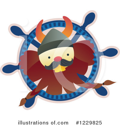 Royalty-Free (RF) Viking Clipart Illustration by Cherie Reve - Stock Sample #1229825