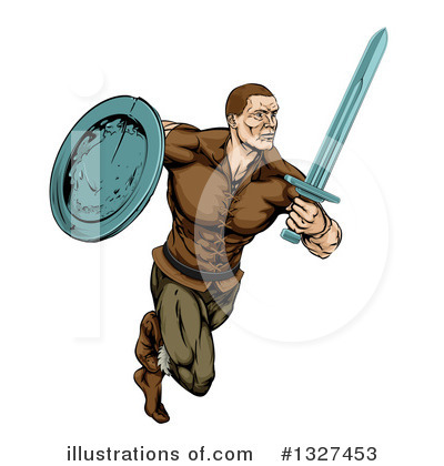 Royalty-Free (RF) Viking Clipart Illustration by AtStockIllustration - Stock Sample #1327453