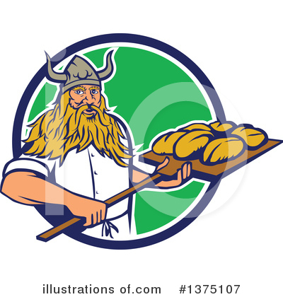 Royalty-Free (RF) Viking Clipart Illustration by patrimonio - Stock Sample #1375107