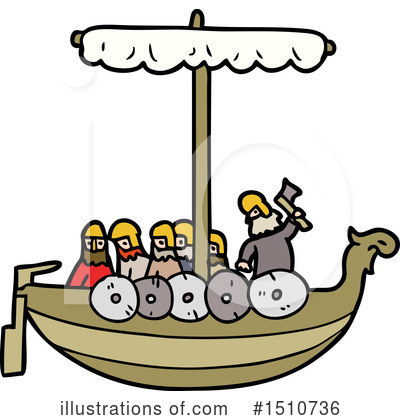 Viking Ship Clipart #1510736 by lineartestpilot