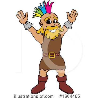 Viking Clipart #1604465 by Mascot Junction