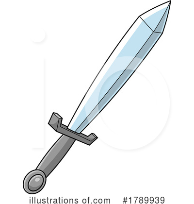 Sword Clipart #1789939 by Hit Toon