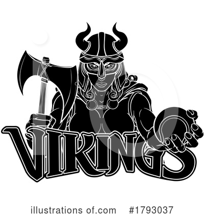 Royalty-Free (RF) Viking Clipart Illustration by AtStockIllustration - Stock Sample #1793037