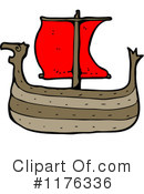Viking Ship Clipart #1176336 by lineartestpilot