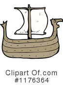 Viking Ship Clipart #1176364 by lineartestpilot