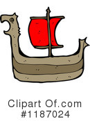 Viking Ship Clipart #1187024 by lineartestpilot