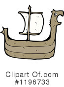 Viking Ship Clipart #1196733 by lineartestpilot